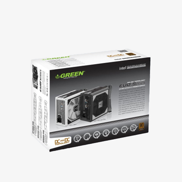 منبع تغذیه کامپیوتر گرین مدل GP480A-EUD